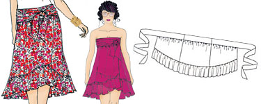 Cabriolet skirt-dress